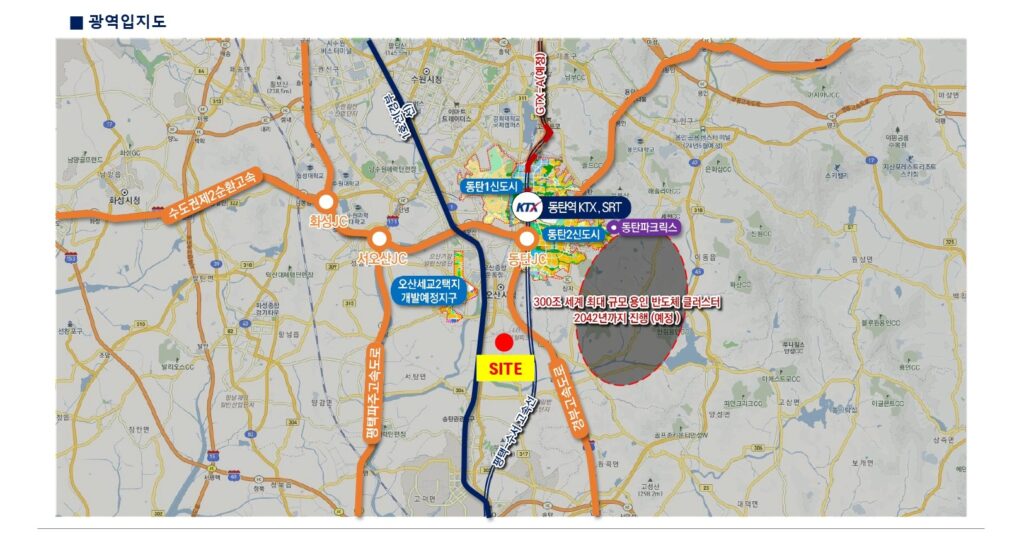 평택진위 쌍용 스마트어반 입지환경